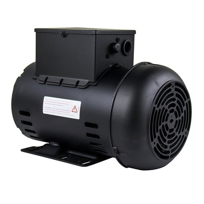  5 HP Single Phase Electric Motor 3440 RPM 56H Frame 230V ODP WEG(5 Hp Air Compressor Duty Electric Motor 56h Frame 3440 Rpm Single Phase Weg New)
