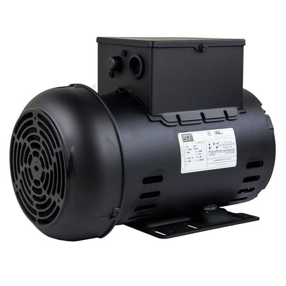  5 HP Single Phase Electric Motor 3440 RPM 56H Frame 230V ODP WEG(5 Hp Air Compressor Duty Electric Motor 56h Frame 3440 Rpm Single Phase Weg New)