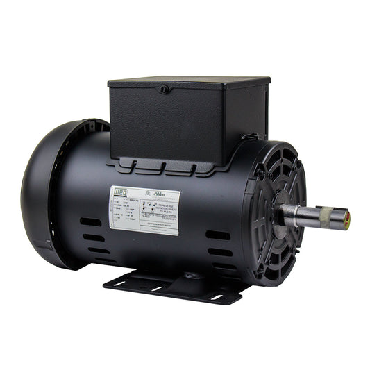 5 HP Single Phase Electric Motor 3440 RPM 56HZ Frame 230V ODP WEG 00536OS1DCD56HZ-S(5 Hp Air Compressor Electric Motor 56hz Frame 3440 Rpm Single Phase Weg New)