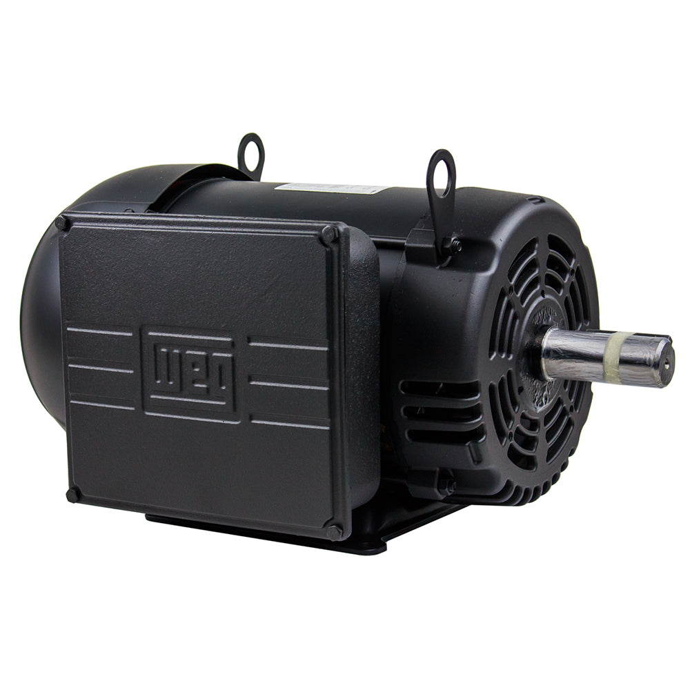  7.5 HP Single Phase Electric Motor 1760 RPM 213/5T Frame 208-230V ODP WEG 00718OS1CCD215T(7 5 Hp Air Compressor Duty Electric Motor 215t Frame 1760 Rpm Single Phase Weg)
