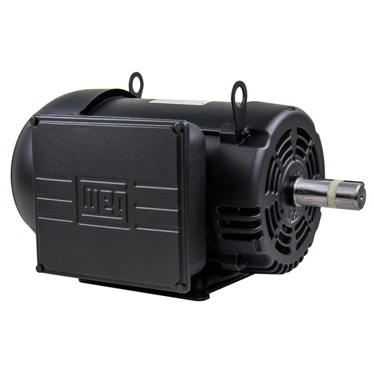  7.5 HP Single Phase Electric Motor 1760 RPM 213/5T Frame 208-230V ODP WEG 00718OS1CCD215T(7 5 Hp Air Compressor Duty Electric Motor 215t Frame 1760 Rpm Single Phase Weg)