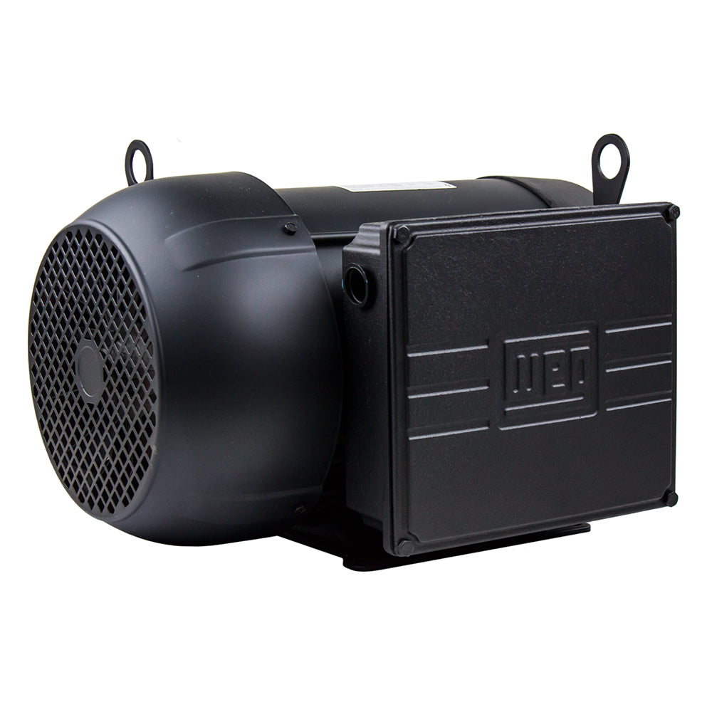  7.5 HP Single Phase Electric Motor 1760 RPM 213/5T Frame 208-230V ODP WEG 00718OS1CCD215T(7 5 Hp Air Compressor Duty Electric Motor 215t Frame 1760 Rpm Single Phase Weg)