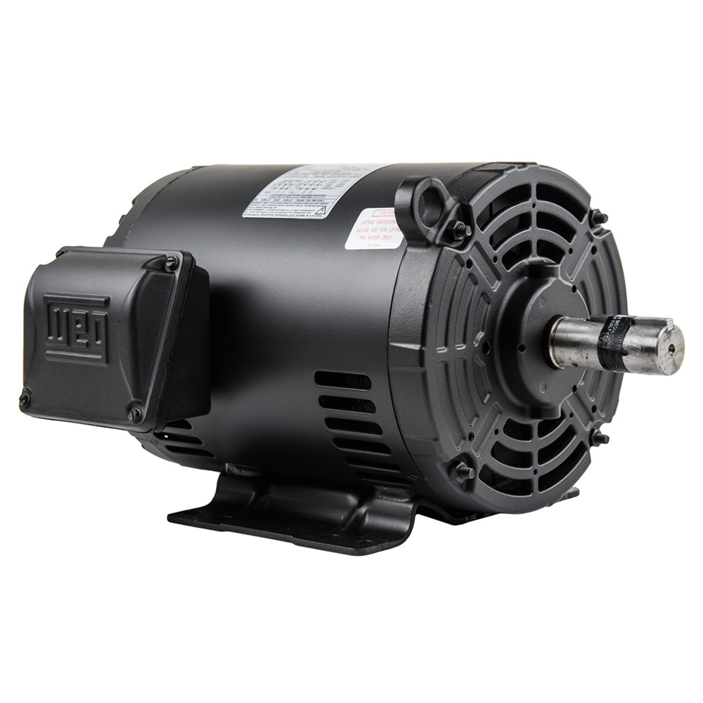  7.5 HP 3 Phase Electric Motor 3500 RPM 184/5T Frame 230/460V ODP WEG 01018OT3E215T-S(7 5 Hp 3 Phase Air Compressor Duty Electric Motor 182 4t Frame 3500 Rpm 3ph Weg)