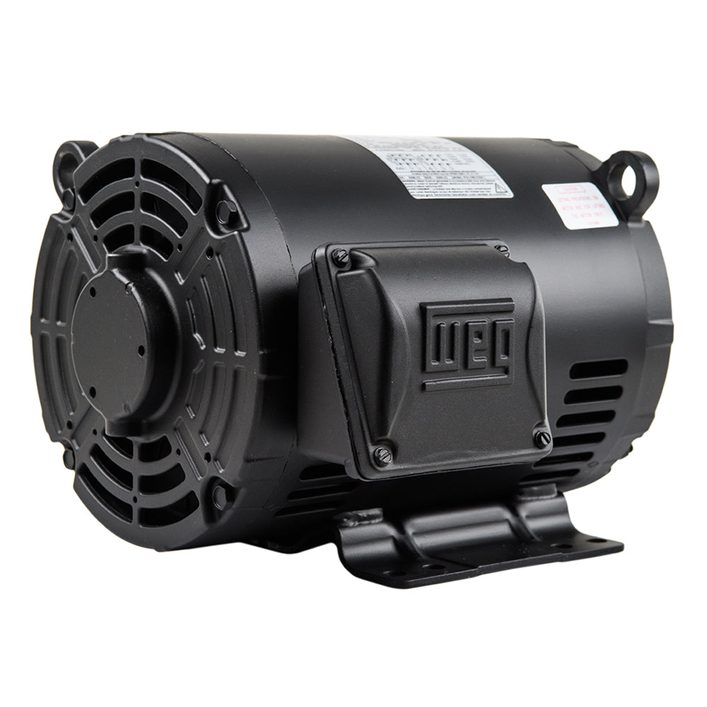  7.5 HP 3 Phase Electric Motor 3500 RPM 184/5T Frame 230/460V ODP WEG 01018OT3E215T-S(7 5 Hp 3 Phase Air Compressor Duty Electric Motor 182 4t Frame 3500 Rpm 3ph Weg)