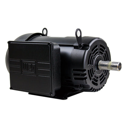  10 HP Single Phase Electric Motor 1720 RPM 215T Frame 208-230V ODP WEG(10 Hp Air Compressor Duty Electric Motor 215t Frame 1720 Rpm Single Phase Weg)