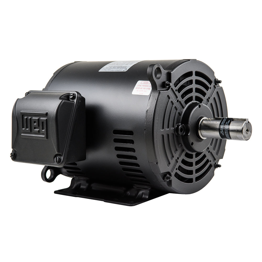  10 HP 3 Phase Electric Motor 1770 RPM 213/5T Frame 230/460V ODP WEG 01018OT3E215T-S(10 Hp 3 Phase Air Compressor Duty Electric Motor 213 5t Frame 1770 Rpm 3ph Weg)