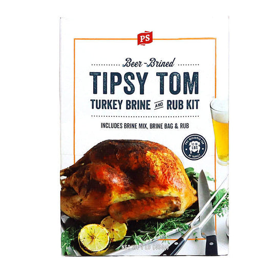  PS Seasoning Beer Brined Tipsy Tom Turkey Brine Rub Kit 1 Lb For 12-18 Lb Bird(Ps Seasoning Beer Brined Tipsy Tom Turkey Brine Rub Kit 1 Lb For 12 18 Lb Bird)