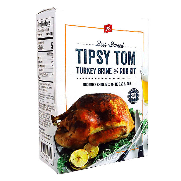  PS Seasoning Beer Brined Tipsy Tom Turkey Brine Rub Kit 1 Lb For 12-18 Lb Bird(Ps Seasoning Beer Brined Tipsy Tom Turkey Brine Rub Kit 1 Lb For 12 18 Lb Bird)