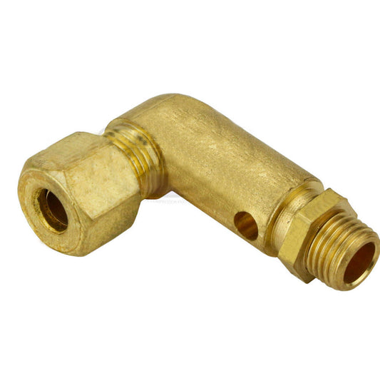 Universal 1/4" X 1/8" Two Stage Air Compressor Pump Elbow Unloader Valve 90 Degree Relief(1 4 X 1 8 Two Stage Air Compressor Pump Elbow Unloader Valve 90 Degree Relief)