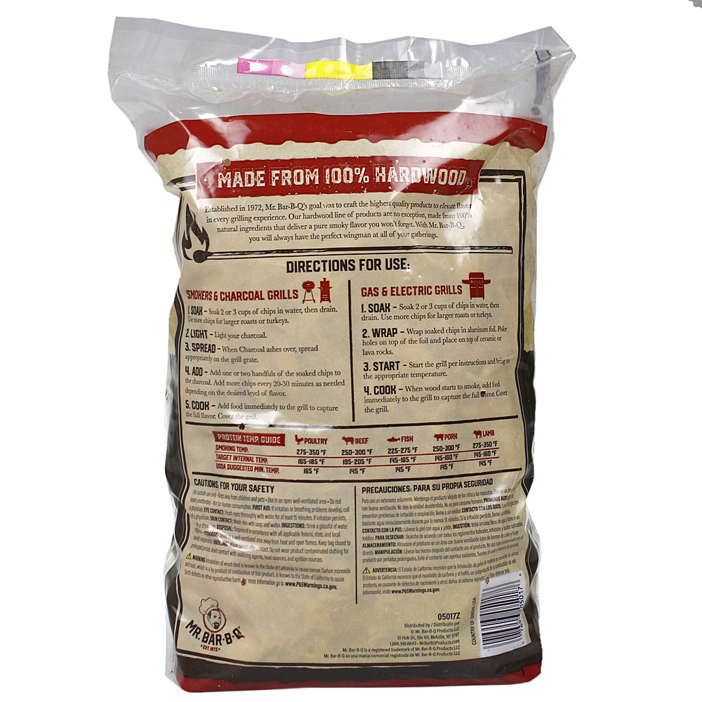 Mr. Bar-B-Q Cherry Smoking Chips 05017Y(Mr Bar B Q Cherry Smoking Chips 05017y)