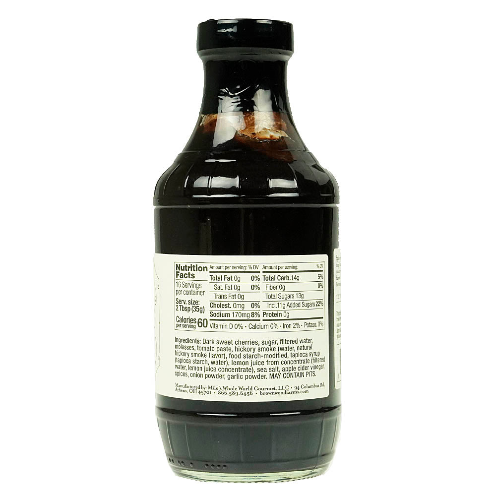  Brownwood Farms Sweet & Tangy Cherry BBQ Sauce Gluten Free Farm Fresh 20 Oz(Brownwood Farms Cherry Bbq Sauce 20 Oz)