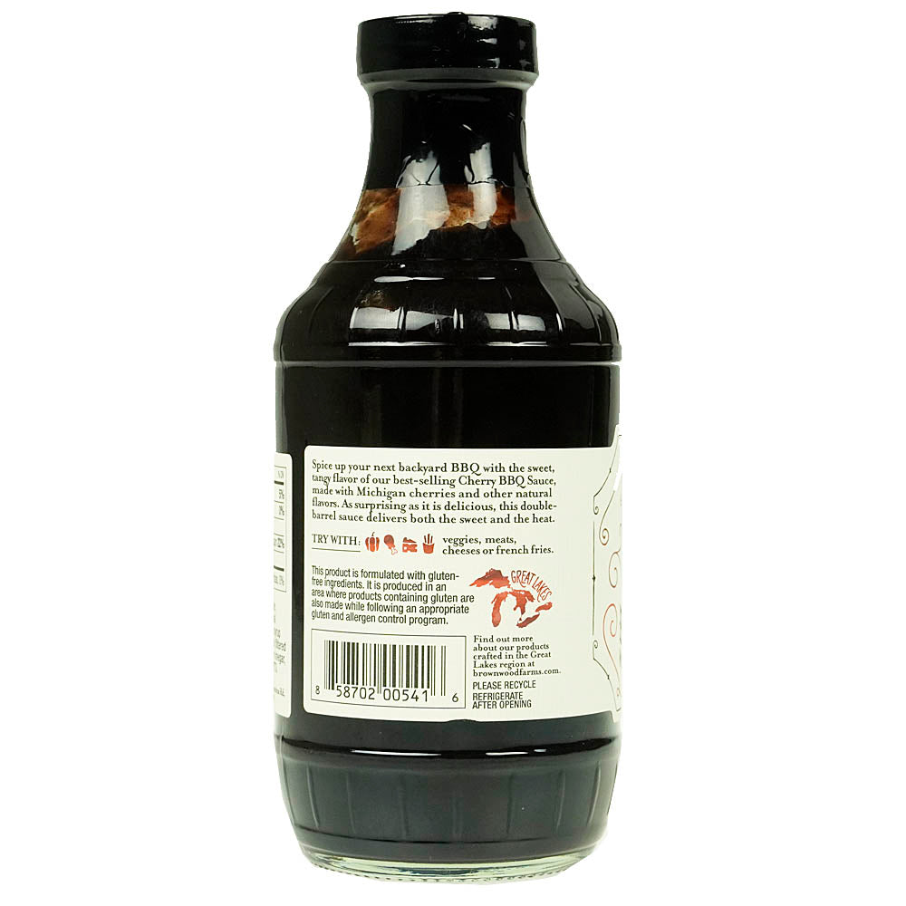  Brownwood Farms Sweet & Tangy Cherry BBQ Sauce Gluten Free Farm Fresh 20 Oz(Brownwood Farms Cherry Bbq Sauce 20 Oz)