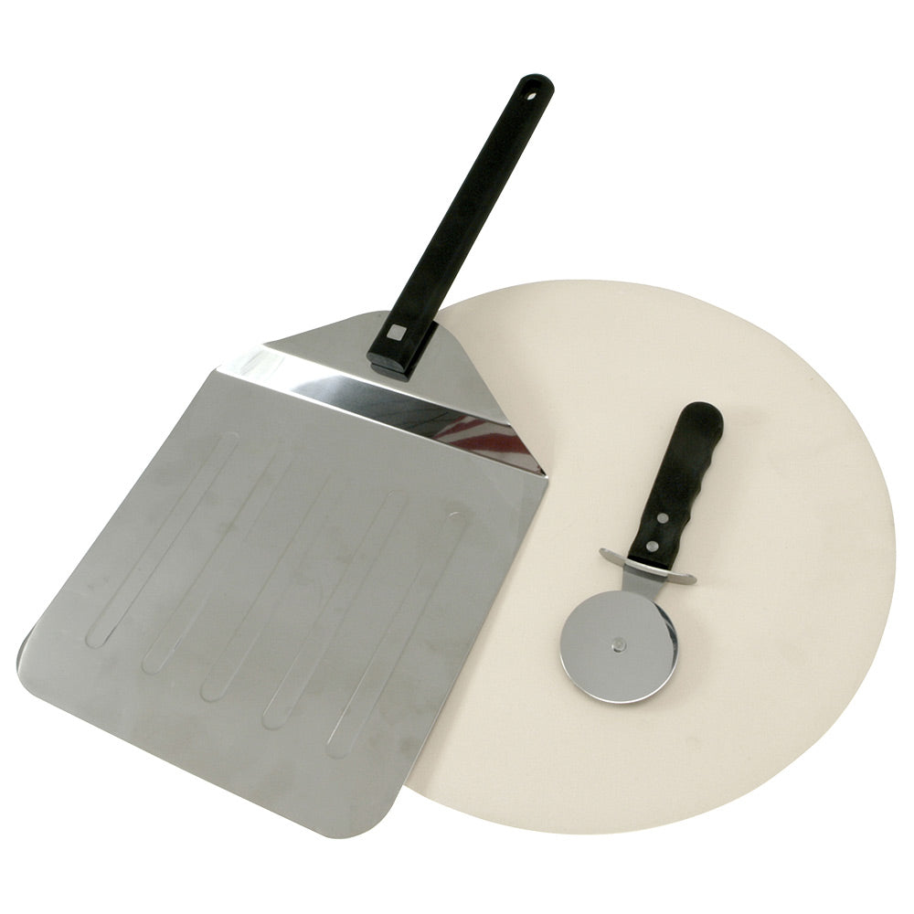  Mr. Bar-B-Q Grill Stone Pizza Set 15" Inch Pizza Stone Peel And Cutter 06187Y(Mr Bar B Q Grill Stone Pizza Set)