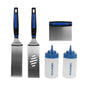  Razor 5 Piece Griddle Kit With Chopper/Scraper, 2 Spatulas, 2 Squeeze Bottles(Razor 5 Pc Basic Griddle Set)