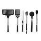  Recteq 6 Piece BBQ Tool Set Stainless Steel Spatulas, Brushes, Tongs, Meat Fork(Recteq 6 Tool Set)