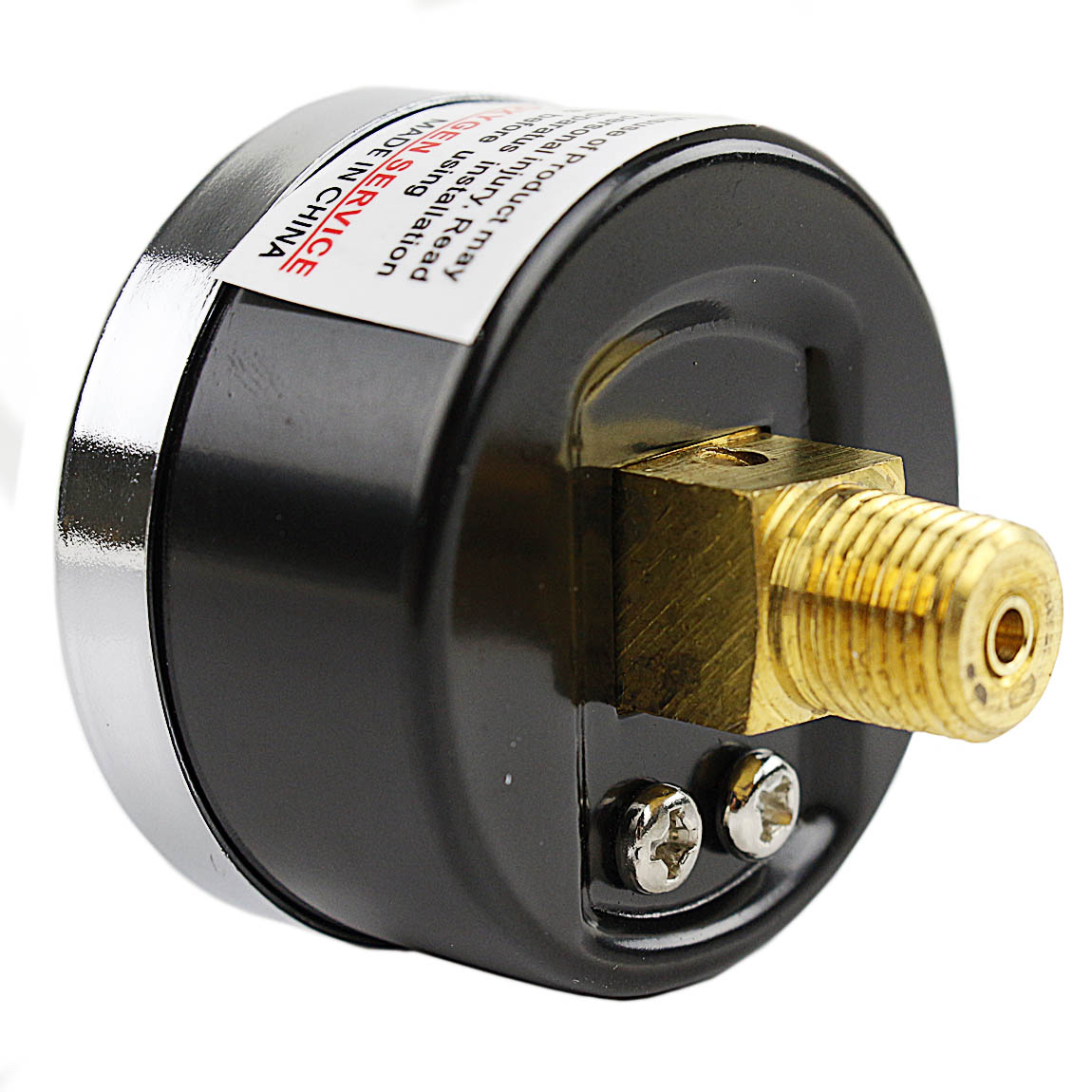  1/8" NPT 0-300 Air Pressure Gauge Center Back Mount With 1.5" Face(1 8 Npt 0 300 Air Pressure Gauge Center Back Mount With 1 5 Face)