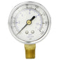  1/4" NPT 0-160 PSI Air Pressure Gauge Lower Side Mount(1 4 Npt 0 160 Psi Air Pressure Gauge Lower Side Mount)