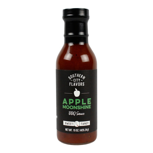  Southern City Flavors Apple Moonshine Sweet And Tangy BBQ Sauce With Honey15oz(Southern City Flavors Apple Moonshine Bbq Sauce)