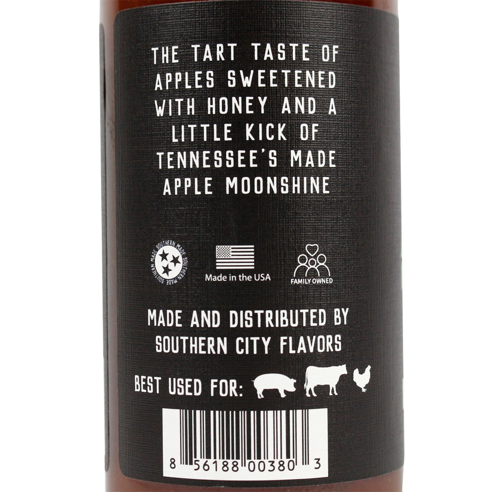  Southern City Flavors Apple Moonshine Sweet And Tangy BBQ Sauce With Honey15oz(Southern City Flavors Apple Moonshine Bbq Sauce)