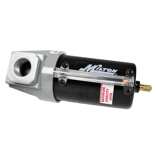  Milton 3/4" NPT Metal In Line Moisture Filter 245 SCFM 250 PSI 1022-8 USA Made(3 4 Npt Metal Micro In Line Filter 245 Scfm 250 Psi Max Milton 1022 8)