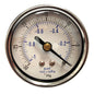  1/8" NPT 0 To -30 PSI Vacuum Air Pressure Gauge Center Back Mount With 1.5" Face(1 8 Npt 0 To 30 Psi Vacuum Air Pressure Gauge Center Back Mount With 1 5 Face)