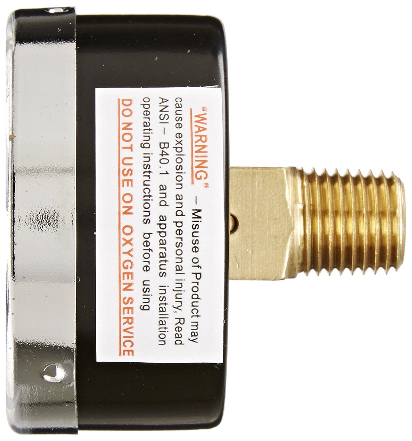  1/4" NPT -30 0 30 PSI Vacuum Air Pressure Gauge Center Back Mount With 2" Face(1 4 Npt 30 0 30 Psi Vacuum Air Pressure Gauge Center Back Mount With 2 Face)