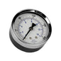  200 PSI 14 BAR 1/4" Male NPT Center Back Mount Steel Case 2.5" Gauge, Black(2 5 0 200 Psi 1 4 Nptm Cbm Black Steel Case Gauge)