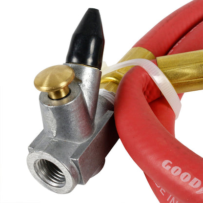  Goodyear Grip 2 In 1 3/8" Air Blow Gun & Tire Inflator Solid Brass 250 PSI 10764(Goodyear Grip 2 In 1 Air Blow Gun Tire Inflator Solid Brass 1 4 Npt 10764)