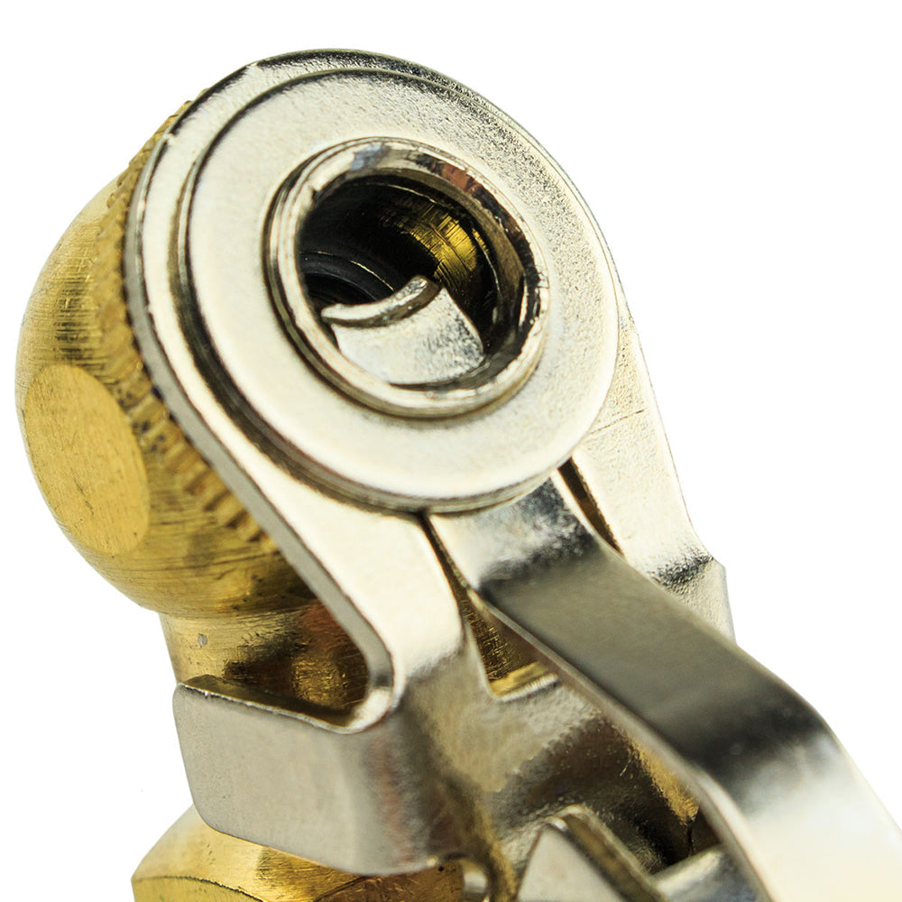  Locking Brass Air Tire Chuck Inflator Compressor Tool 1/4" NPT Hose Fitting(Locking Brass Air Tire Chuck Inflator Compressor Tool 1 4 Npt Hose Fitting)