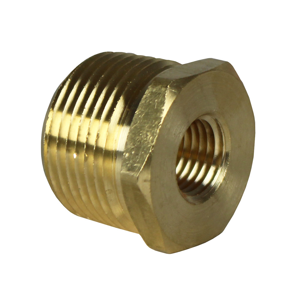  3/4" Male X 1/4" Female NPT Hex Bushing Adapter Pipe Reducer Brass Fitting 110JC(3 4 Male X 1 4 Female Npt Hex Bushing Adapter Pipe Reducer Brass Fitting 110jc)
