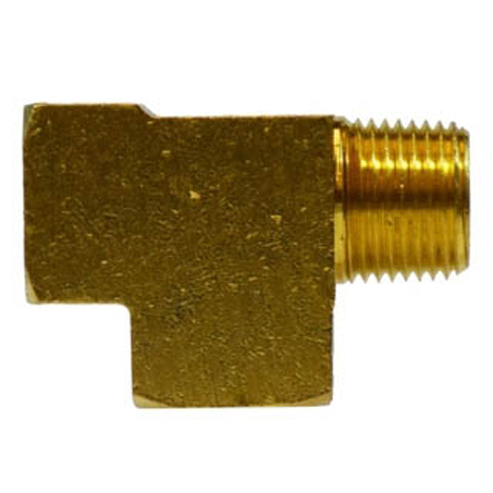  1/4" Female NPTF X Male NPTF X Female NPTF Barstock Street Tee Brass Fitting(Brass 1 4 Barstock Tee Fitting 1m 2f 127c)