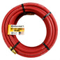  Continental Compressor Air Hose 50ft X 3/8in 250 PSI Oil-Resistant Rubber Red(Continental 50 X 3 8 Red Air Hose)