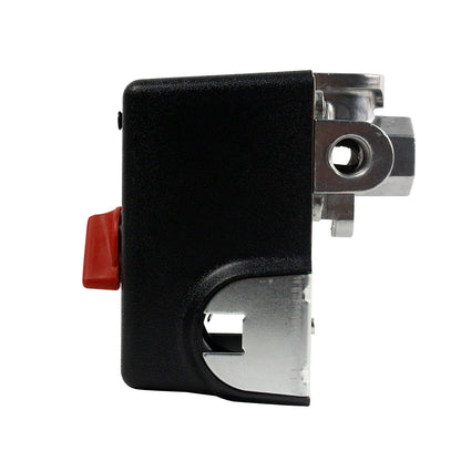  Condor 1/4" FNPT 4-Port Square Air Pressure Switch MDR 11 160/200 PSI 15WTZXADL(1 4 4 Port Square Npt 160 200 Psi)