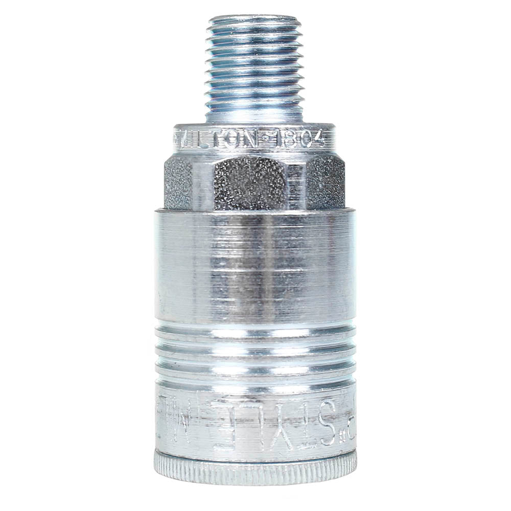  Milton Industries 1/4" MNPT Male P-Style Coupler Buna-N Seal 300 PSI Max 1804(1 4mnpt 3 8 Coupler P Style)
