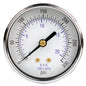  1/4" NPT 0-300 PSI Air Pressure Gauge Center Back Mount With 2.5" Face(1 4 Npt 0 300 Psi Air Pressure Gauge Center Back Mount With 2 5 Face)