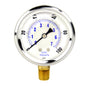  Liquid Filled 0-100 PSI Lower Side Mount Air Pressure Gauge With 2.5" Face(Liquid Filled 0 100 Psi Lower Side Mount Air Pressure Gauge With 2 5 Face)
