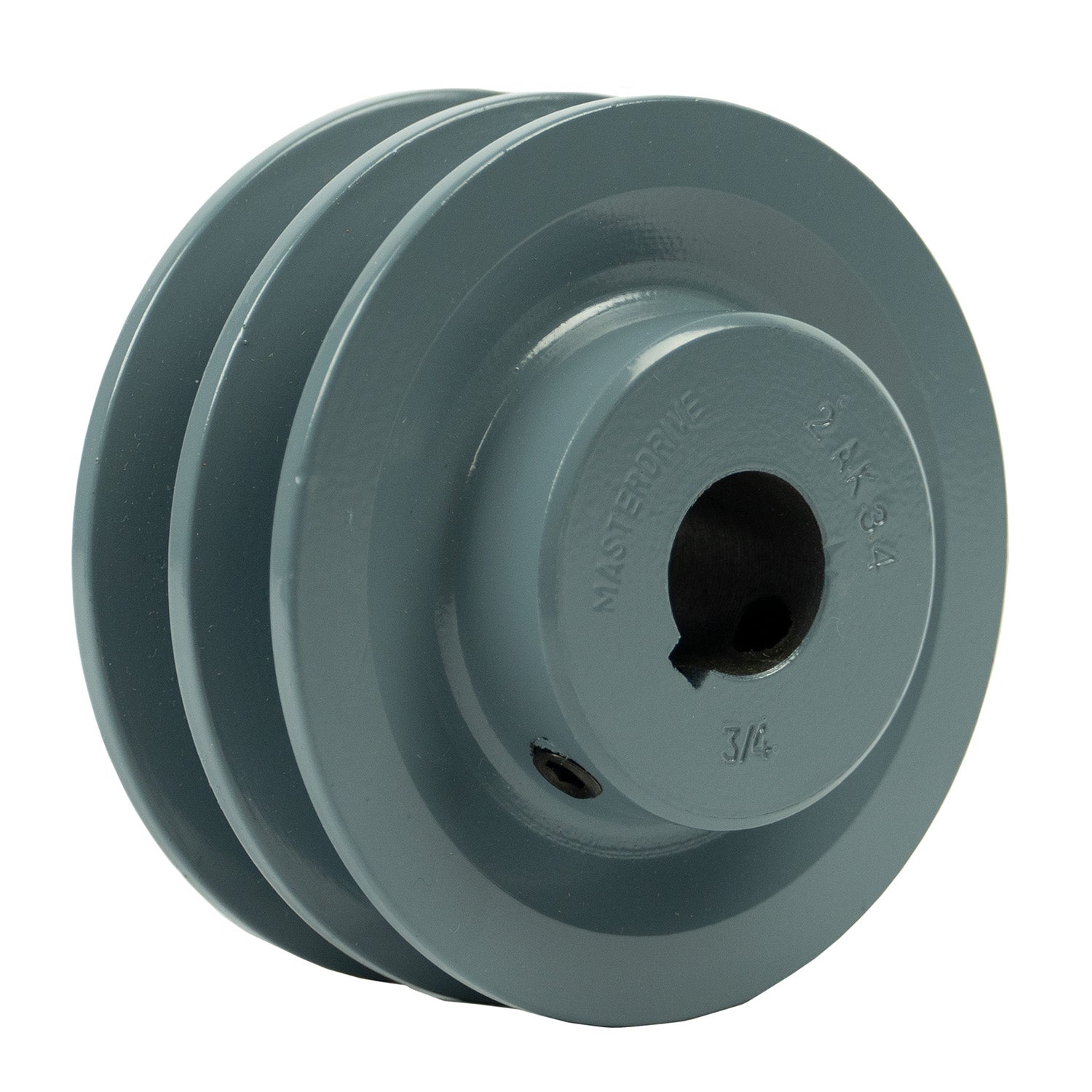  3.5" Cast Iron 3/4" Shaft Pulley Sheave Single 2 Groove V Style A Belt 4 L Piece(3 5 Cast Iron 3 4 Shaft Pulley Sheave Single 2 Groove V Style A Belt 4 L)