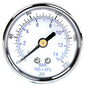  1/4" 0-200 PSI Air Pressure Gauge Center Back Mount With 2" Face(1 4 0 200 Psi Air Pressure Gauge Center Back Mount With 2 Face)