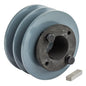  BK36H Cast Iron 3.75" Dual Groove Pulley For Belt B Section 5L With 1-3/8" Sheave Bushing(Cast Iron 3 75 2 Groove Dual Belt B Section 5l Pulley And 1 3 8 Sheave Bushing)