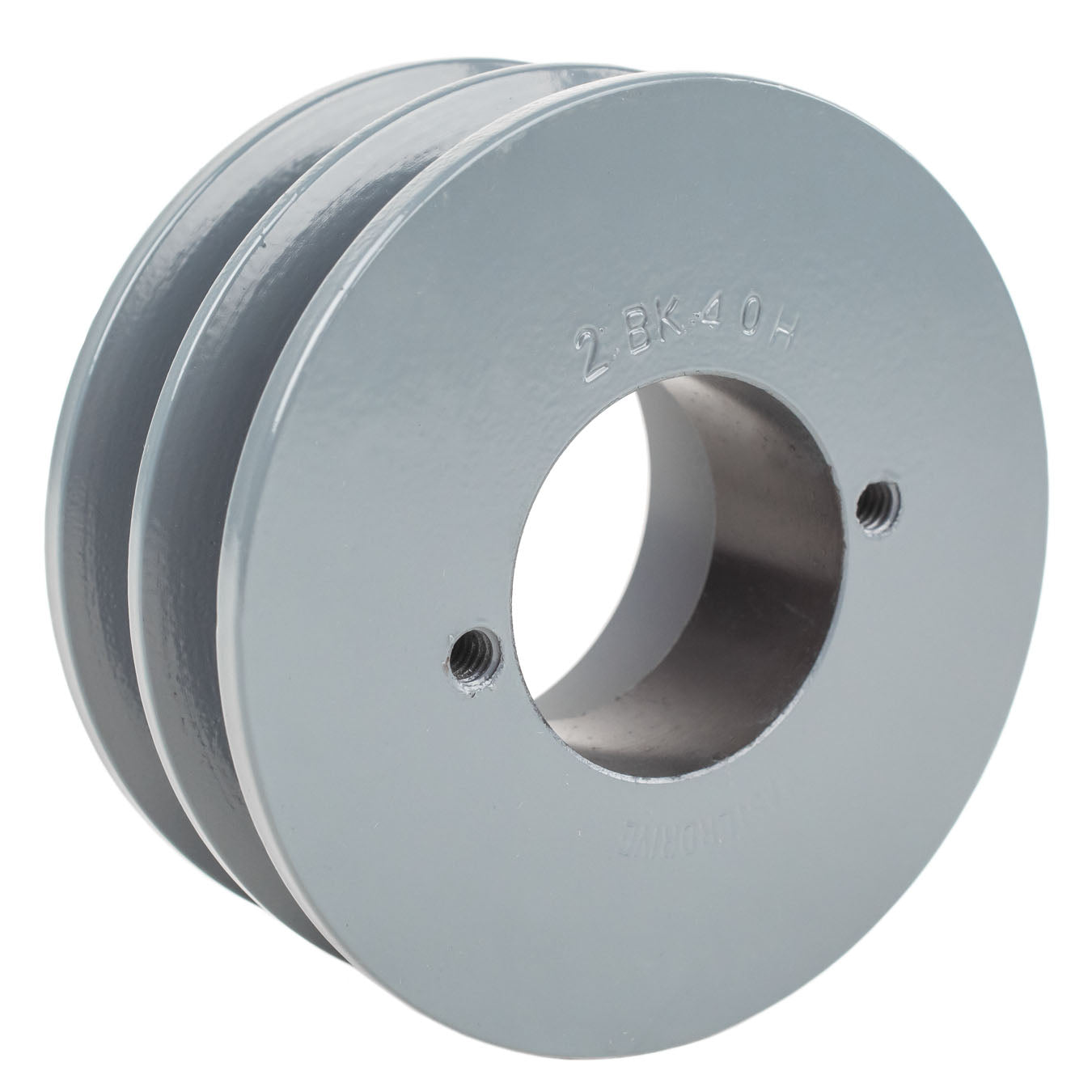  2BK40H Cast Iron 4" Dual Groove Pulley 2 Belt B Section 5L With 1-1/4" Sheave Bushing(2bk40h Cast Iron 4 Dual Groove Pulley 2 Belt B Section 5l With 1 1 4 Sheave Bushing)
