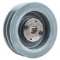  2BK62H Cast Iron 6" Pulley Dual Groove B Section V Belt 5L With 7/8" Sheave Bushing(6 Cast Iron Dual Groove Pulley B Belt 5l Style With 7 8 Bore H Bushing)