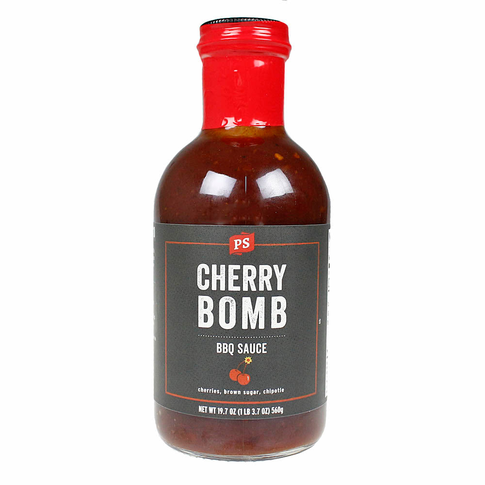  PS Seasoning Cherry Bomb BBQ Sauce Cherries Brown Sugar Chipotle 19.7 Oz Bottle(Ps Seasoning Cherry Bomb Bbq Sauce Brown Sugar Chipotle 19 7 Oz Bottle)
