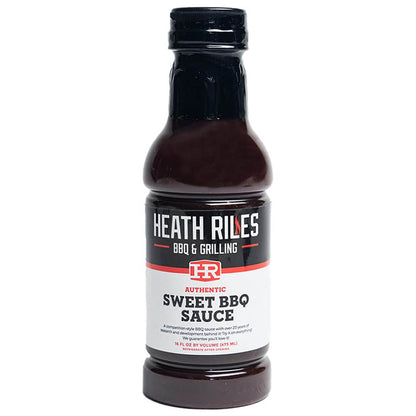  Heath Riles Sweet BBQ Sauce 16 Oz Bottle Competition Sauce No MSG 35987(Heath Riles Sweet Bbq Sauce 18 Oz)