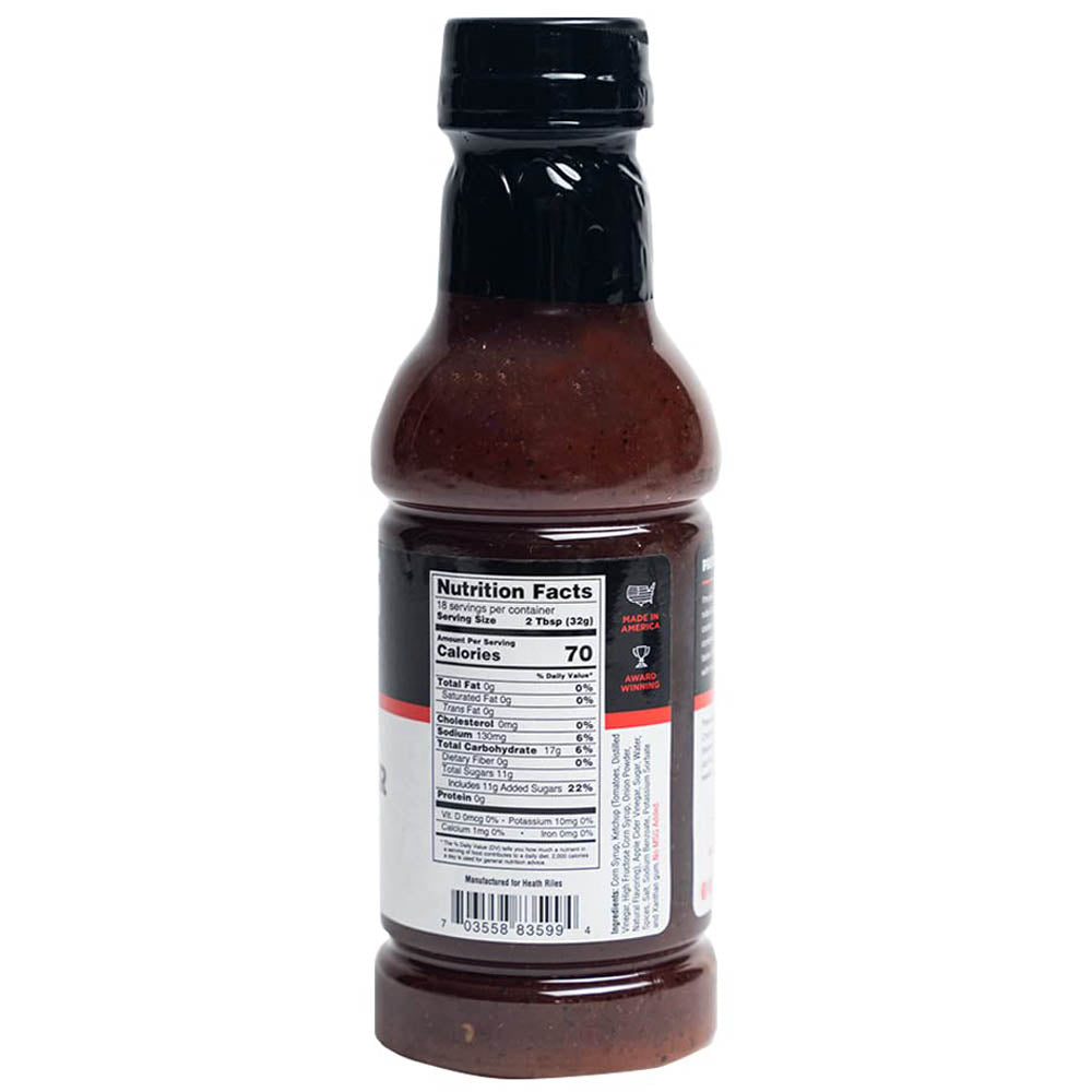  Heath Riles Tangy BBQ Sauce 16 Oz Bottle Memphis Style No MSG 35994(Heath Riles Tangy Bbq Sauce 18 Oz)