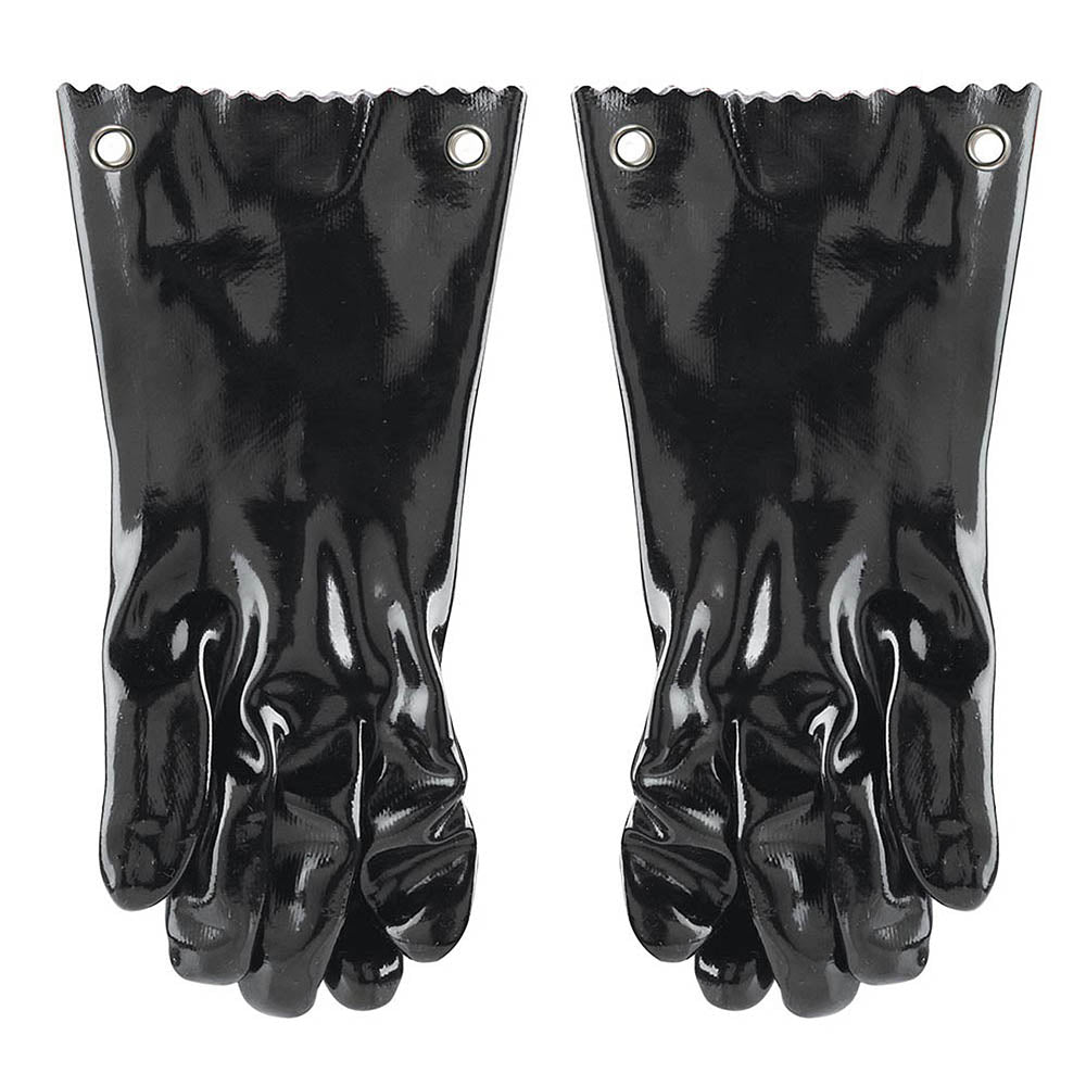  Mr. Bar-B-Q Insulated BBQ Gloves Lightweight Flexible Durable Waterproof Rubber(Mr Bar B Que Insulated Bbq Gloves 40111y)