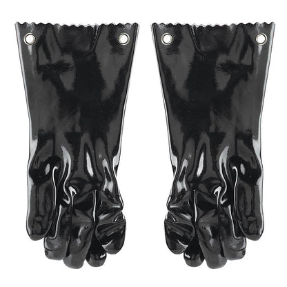 Mr. Bar-B-Q Insulated BBQ Gloves Lightweight Flexible Durable Waterproof Rubber(Mr Bar B Que Insulated Bbq Gloves 40111y)