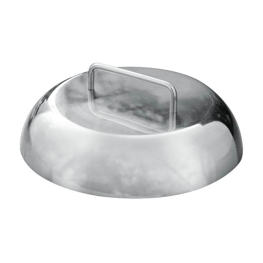 Mr. Bar-B-Q 11" Inch Basting Grill And Griddle Cover Stainless Steel 40321Y(Mr Bar B Q 11 Inch Basting Grill And Griddle Cover Stainless Steel 40321y)