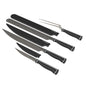  Pit Boss 4 Piece BBQ Knife Set Stainless Steel Brisket Slice Trim Fork 41063(Pit Boss 4 Piece Bbq Knife Set)