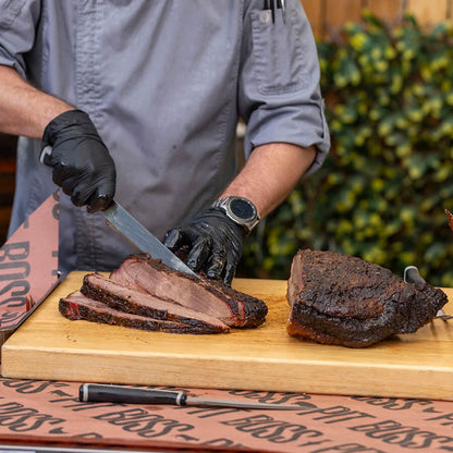  Pit Boss 4 Piece BBQ Knife Set Stainless Steel Brisket Slice Trim Fork 41063(Pit Boss 4 Piece Bbq Knife Set)
