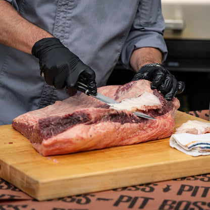  Pit Boss 4 Piece BBQ Knife Set Stainless Steel Brisket Slice Trim Fork 41063(Pit Boss 4 Piece Bbq Knife Set)
